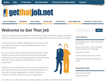 Tablet Screenshot of getthatjob.net